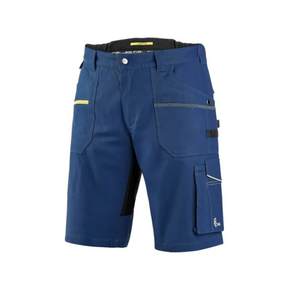 Szorty Canis CXS STRETCH ciemnoniebiesko-czarne - 1060-027