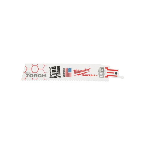 Brzeszczot TORCH 150mm X 10 TPI Milwaukee / 5 sztuk - 48005712