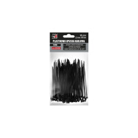 Plastikowa opaska kablowa czarna MA Professional 2,5 x 80mm 100 sztuk - 20-H01
