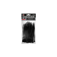 Plastikowa opaska kablowa czarna MA Professional 3,6 x 140mm 100 sztuk - 20-H06