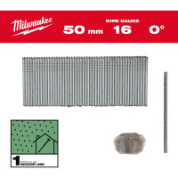 Sztyfty Milwaukee 16G / 50 mm / 0° (2500 sztuk) - 4932498316
