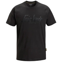 Koszulka T-Shirt z logo SNICKERS Czarny 2590