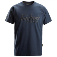 Koszulka T-Shirt z logo SNICKERS Granatowy 2590