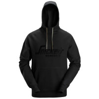 Bluza z kapturem logo SNICKERS czarny - 2894