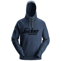 Bluza z kapturem logo SNICKERS granatowy - 2894