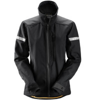 Kurtka softshell AllroundWork czarna damska short SNICKERS 1207