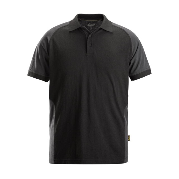 Koszulka polo dwukolorowa czarno-szara SNICKERS - 2750
