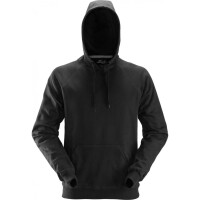 Bluza z kapturem klasyczna SNICKERS czarna - 2800