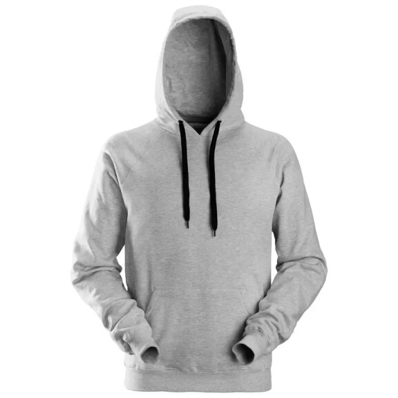 Bluza z kapturem klasyczna SNICKERS szara - 2800