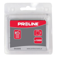 Zszywki typ A/53 8mm 11.3x0.7mm 1000 sztuk PROLINE - 55308