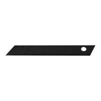 Ostrze wymienne czarne 18x0.5mm SK5 10 sztuk DISPLAY PROLINE - 31403D