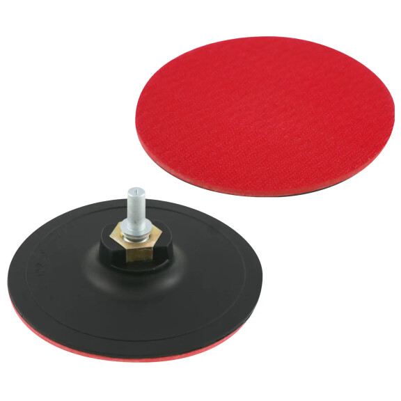 Dysk gumowy 125mm M14 rzep adapter do wiertarki PROLINE - 27037