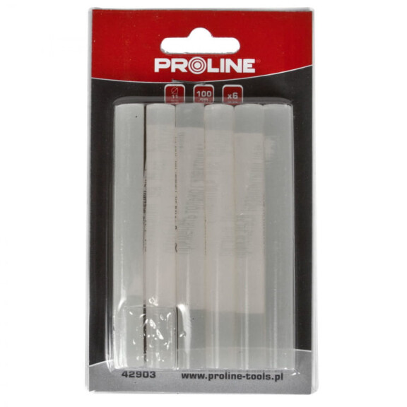 Klej w laskach uniwersalny 11mm bezbarwny (12x250mm) PROLINE - 42905