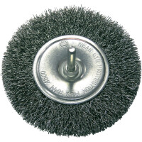 Szczotka tarczowa z drutu falowanego z trzpieniem 63mm PROLINE - 32426