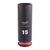 Nasadka udarowa 3/8" 15 mm SHOCKWAVE IMPACT DUTY Milwaukee - 4932480289