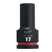 Nasadka udarowa 3/4" 17 mm SHOCKWAVE IMPACT DUTY Milwaukee - 4932480378