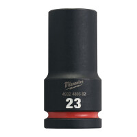 Nasadka udarowa 3/4" 23 mm SHOCKWAVE IMPACT DUTY Milwaukee - 4932480382