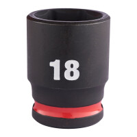 Nasadka udarowa 3/8" 18 mm SHOCKWAVE IMPACT DUTY Milwaukee - 4932480275