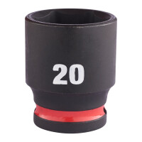 Nasadka udarowa 3/8" 20 mm SHOCKWAVE IMPACT DUTY Milwaukee - 4932480277