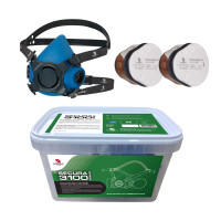 Zestaw SECURA 3100 CHEM w pudełku, rozmiar maski M