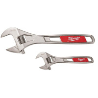 Zestaw kluczy nastawnych 150 / 250mm 2 elementy Milwaukee - 48227400