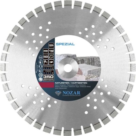 Tarcza diamentowa 350x25.4 SPEZIAL PROFI NOZAR - PL6700116