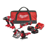 Zestaw elektronarzędzi Milwaukee M18 BLCPP5A-502B AKU (2x5.0 Ah) - 4933492838