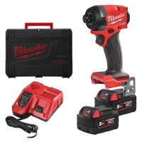 Zakrętarka udarowa 1/4” HEX Milwaukee M18 FID3-502X AKU 18V (2x 5.0Ah) - 4933479865