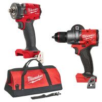 Zestaw elektronarzędzi Milwaukee M18 FPD3-0 + M18 FIW2F12-0 AKU (bez aku)