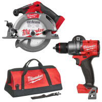Zestaw elektronarzędzi Milwaukee M18 FPD3-0 + M18 FCS552-0 AKU (bez aku)