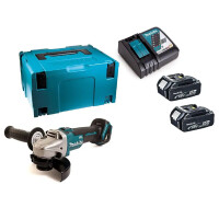 Szlifierka kątowa 125mm MAKITA DGA 504RTJ AKU 18V (2 x 5.0Ah)
