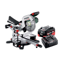 Kapówka Metabo KGS 18 LTX BL 254, AKU (10.0 Ah) + szybka ładowarka ASC 145
