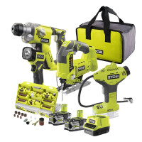Zestaw elektronarzędzi Ryobi HOME SET 4w1 / 9 elementów