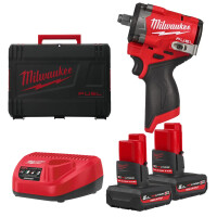 Klucz udarowy 1/2" Milwaukee M12 FCIWF12G3-502x AKU 12V (2x 5.0Ah) - 4933493455