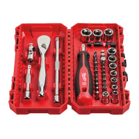 Zestaw nasadek i bitów z grzechotką 1/4" Milwaukee / 38 elementów - 4932498381
