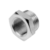 Redukcja krótka z gwintem zewnętrznym 1/2" i wewnętrznym 3/8" walcowym - RQA RK 1238