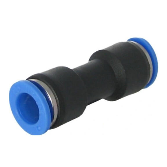 Złącze wtykowe proste dwustronne 8 mm - 8 mm - NGB RQSG 80*