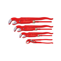 Zestaw kluczy do rur Rothenberger : klucze szwedzkie 1" + 1.1/2" + 2" + klucz nastawny SP 10" - 70137X