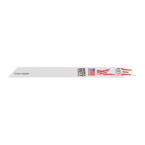 Brzeszczot szabla Milwaukee 230mm 18 TPI Thin Kerf -48475188