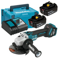 Szlifierka kątowa 125mm Makita DGA513RTJ AKU 18V (2x 5.0Ah)