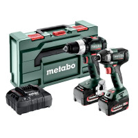 Zestaw elektronarzędzi Metabo Combo Set 2.8.4 BS 18 LT BL + SSD 18 LT 200 BL AKU 18V (2x 5.2Ah) - 685196000