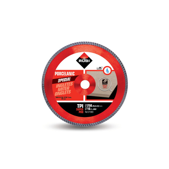Tarcza diamentowa 250x25.4mm Rubi TPI SUPERPRO - 31969