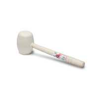 Młotek gumowy 500g biały Rubi