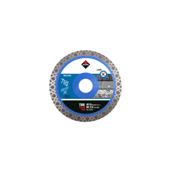 Tarcza diamentowa 115x22.2mm Rubi TVR SUPERPRO - 30986