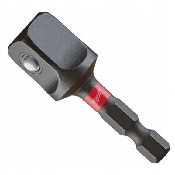 Adapter do nasadek 1/4" HEX x 1/2" SQUARE Milwaukee - 4932478803