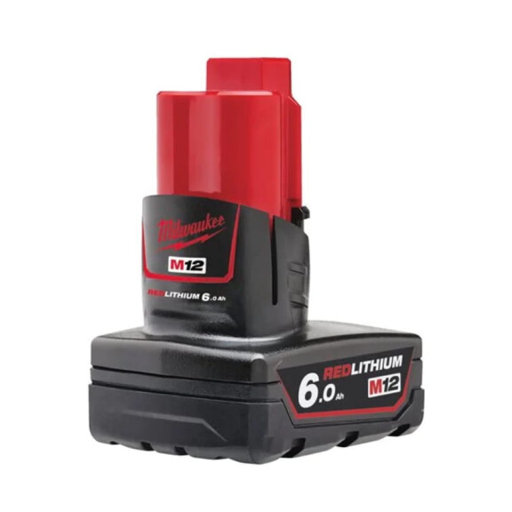 Akumulator Milwaukee M12 B6 AKU 12V (6.0 Ah) - 4932451395