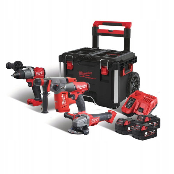 Zestaw COMBO Milwaukee M18 FPP4A-503P AKU 18V (3x 5.0 Ah) - 4933471148