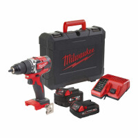 Wiertarko-wkrętarka Milwaukee M18 CBLPD-422C AKU 18V (2.0 + 4.0 Ah) - 4933472116