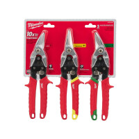 Zestaw nożyc do metalu Milwaukee METAL SNIPS SET / 3 elementy - 4932499020