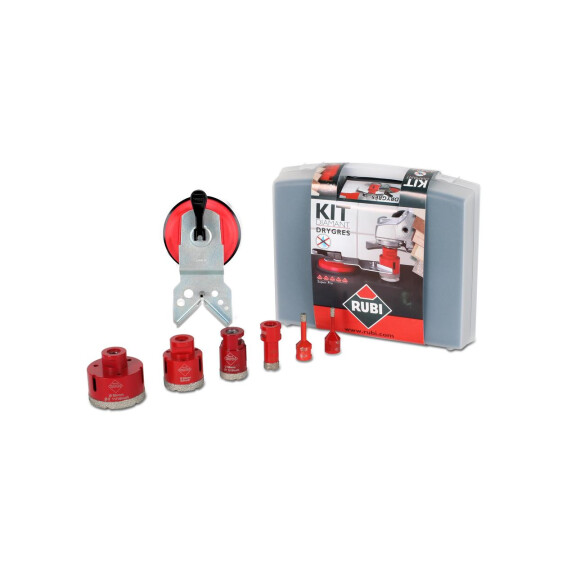 Zestaw 6 wierteł diamentowych do gresu Rubi M14 DRYGRESS - 06969